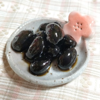 甘さ控えめ☆黒豆のみりん煮